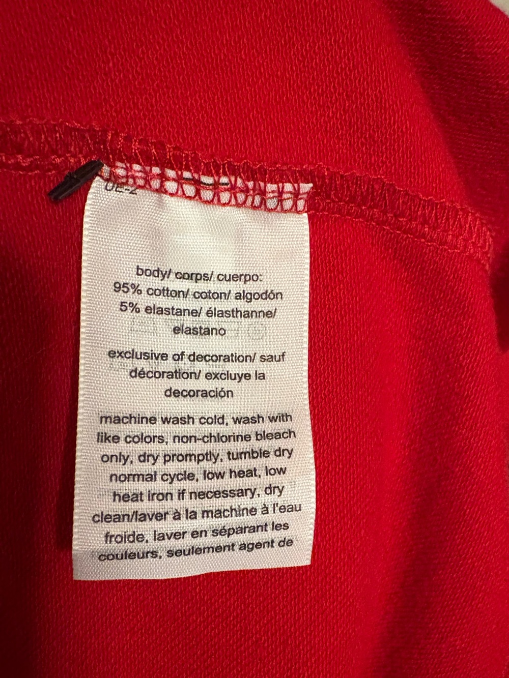 Tommy Hilfiger Red Military-Style Blazer - Picture 7 of 8
